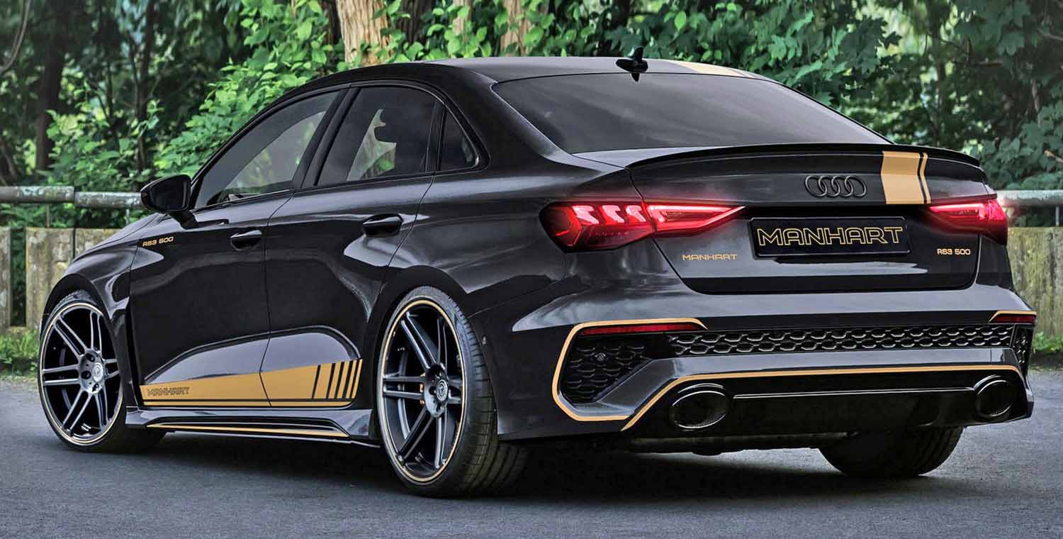 MANHART RS3 500: Tuning Audi RS3 (8Y) Sportback & Limousine!