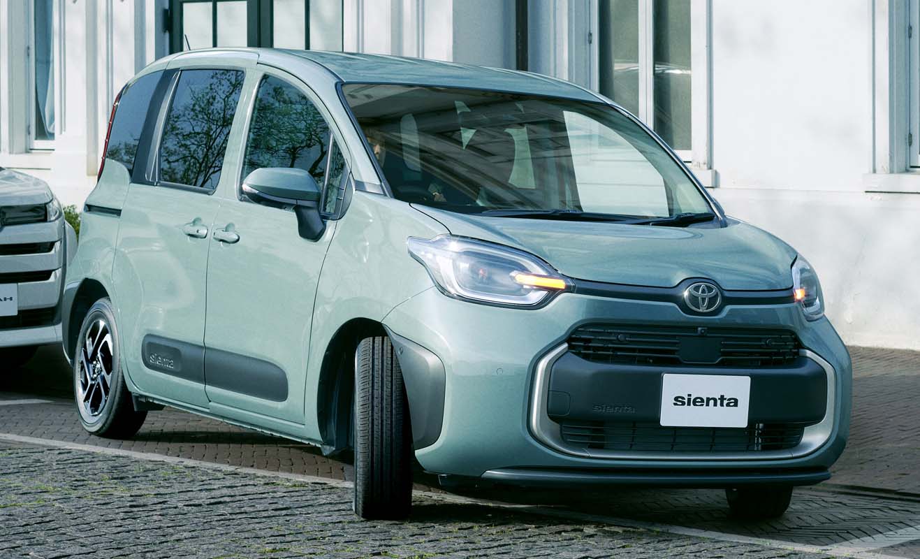 Toyota Launches The New Sienta In Japan