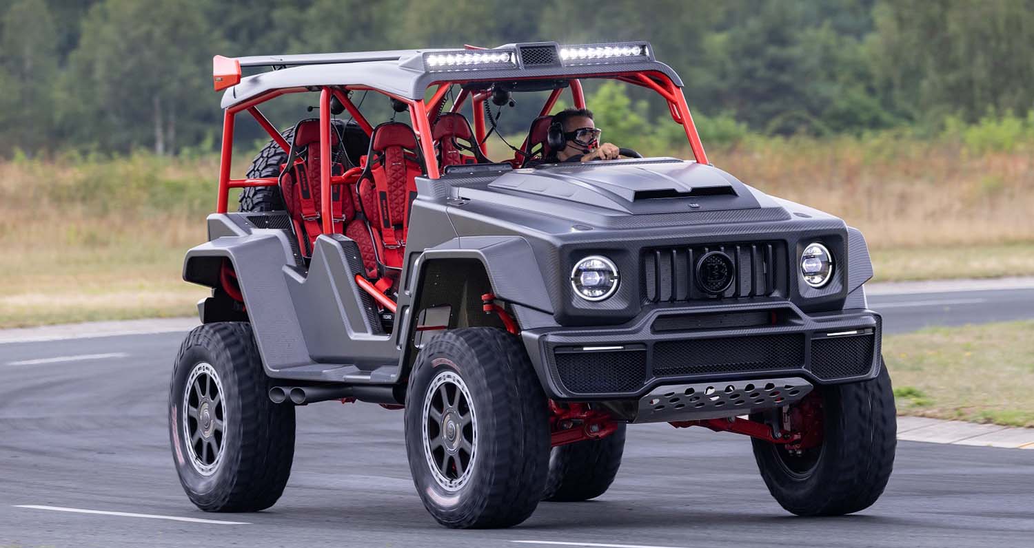 Grabber X3 For The BRABUS Crawler: General Tire Makes Off-Road Tuning Dreams Come True